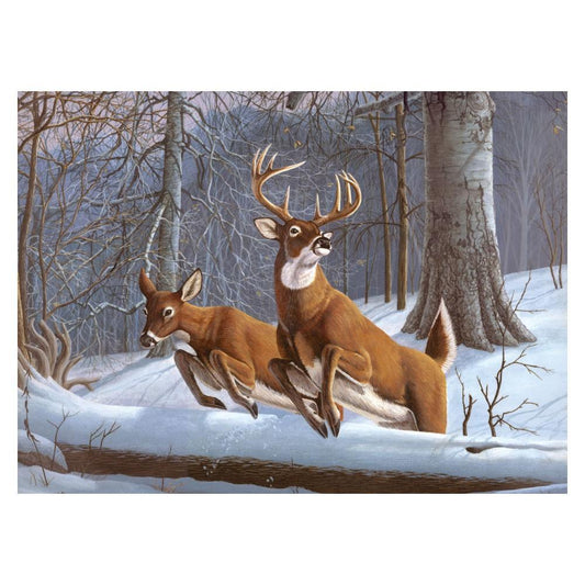 Pictura pe numere Caprioare 32x40 cm - Nitzi.ro