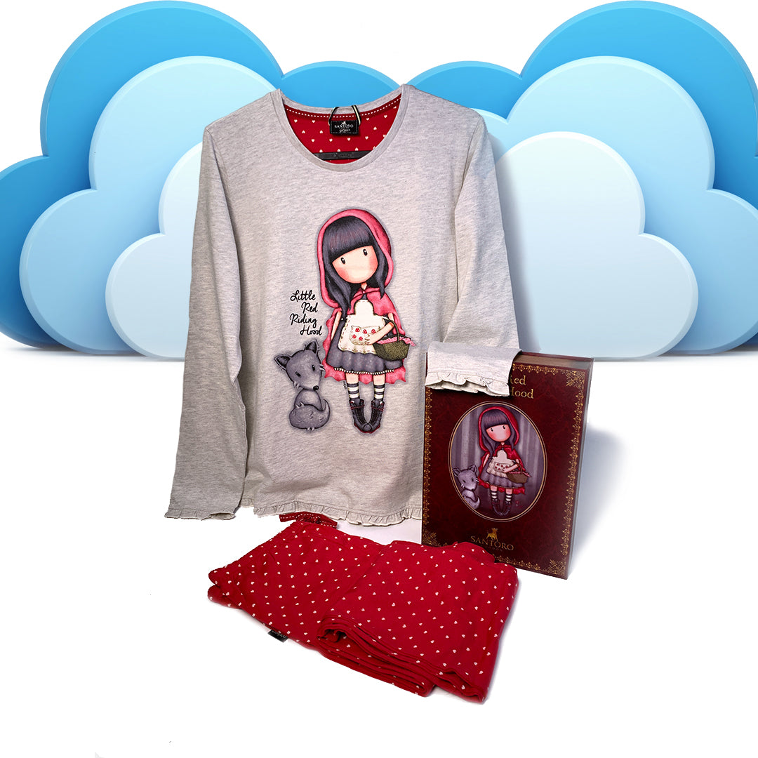 Pijama pentru copii Gorjuss Little Red Riding Hood - Nitzi.ro