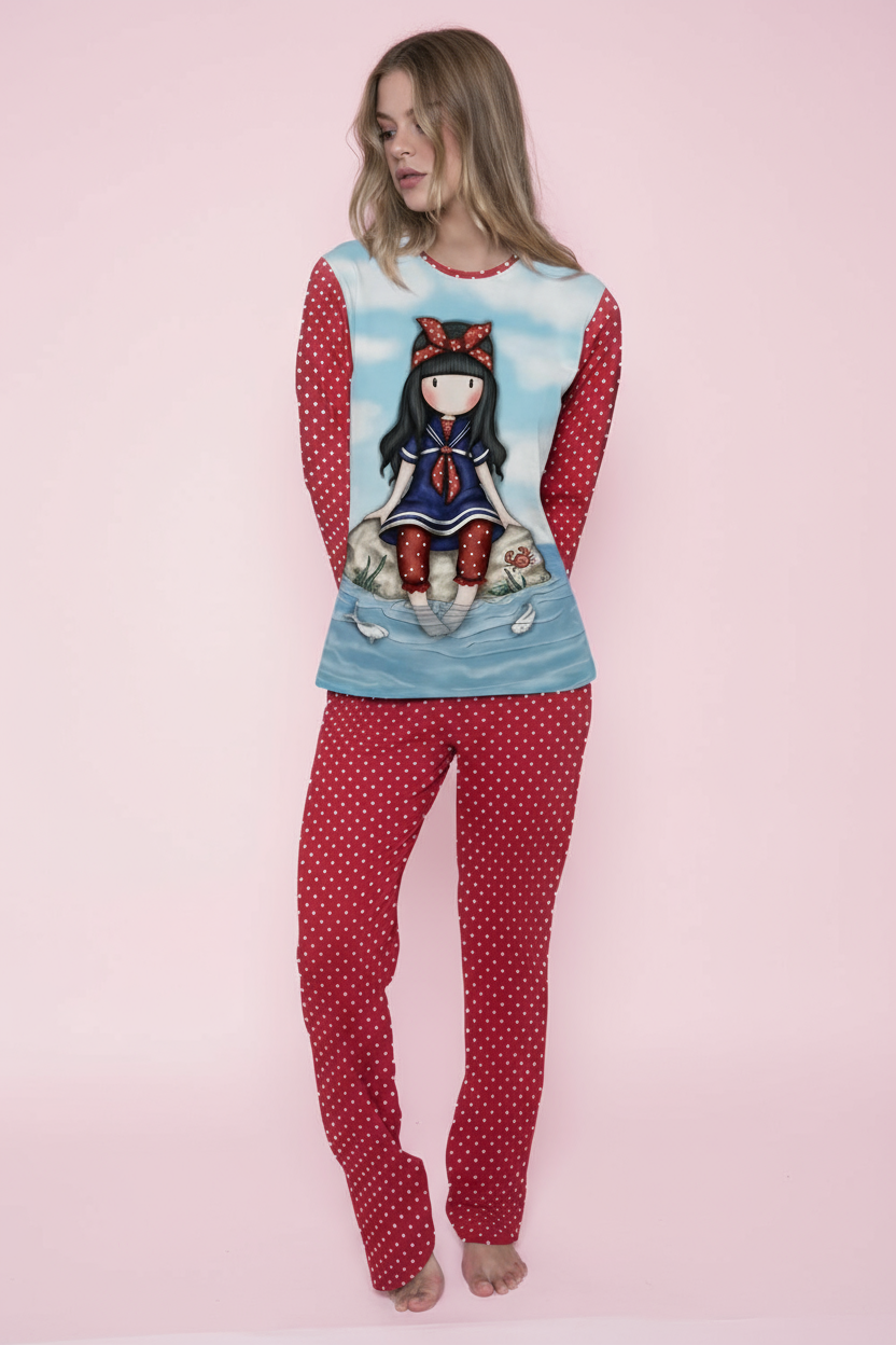 pijama dama Gorjuss pentru zile plina de relaxare