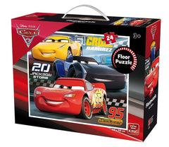 Puzzle 24 piese Cars de podea