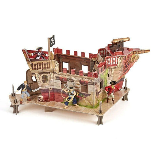 Decor Puzzle 3D Corabie Pirati - Nitzi.ro