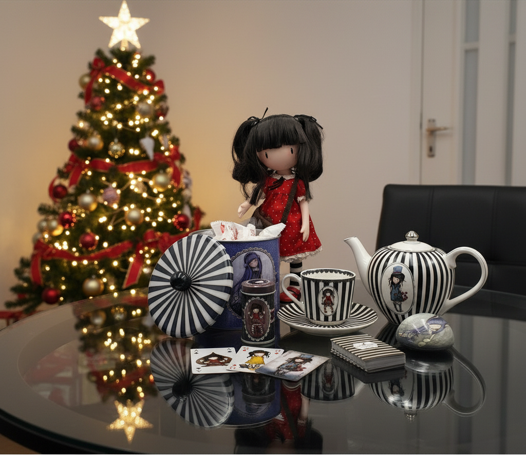 Cescute cu farfurioara Gorjuss Ladybird/Ruby