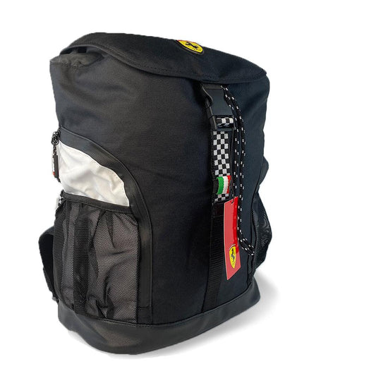 Rucsac Ferrari negru cu clapeta - Nitzi.ro