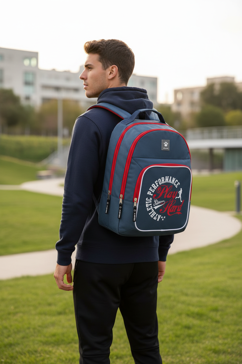 rucsac Kelme Play Hard cu două compartimente si 42 cm înălțime 