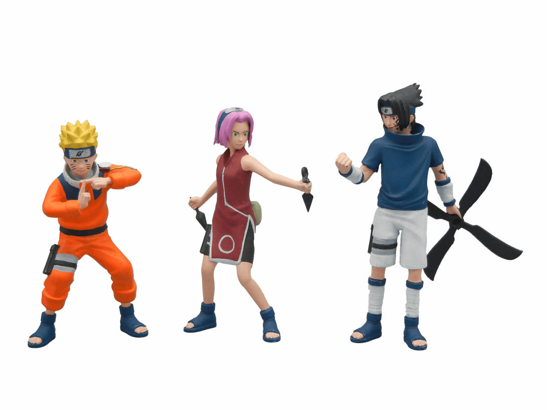 Set 3 Figurine Naruto