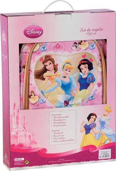 Set cadou ghiozdan, penar si biblioraft Princess - Nitzi.ro