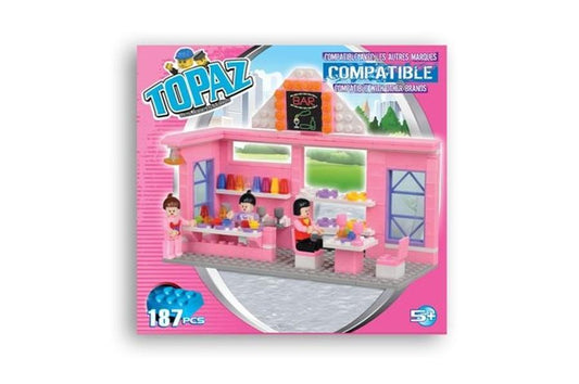 Set de construit -Restaurant- 213 piese tip lego - Nitzi.ro