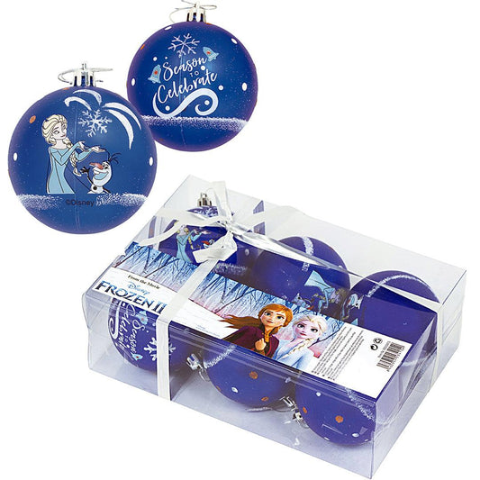 Set 6 Globuri brad Frozen II 8 cm - Nitzi.ro