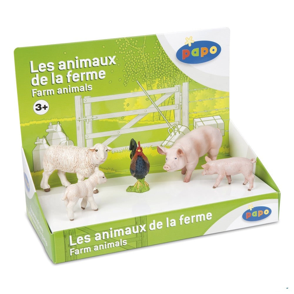 Set figurine  animale ferma