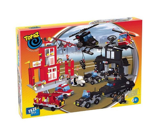 Set de construit -Centru de ajutor-1535 piese tip lego - Nitzi.ro