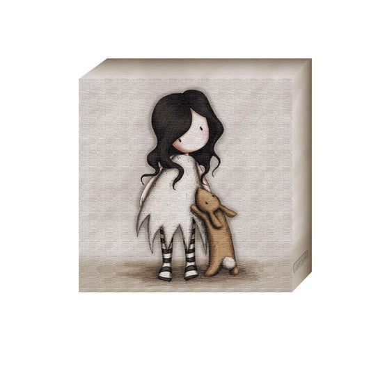 Tablou Santoro Gorjuss - I Love you Little Rabbit - Nitzi.ro