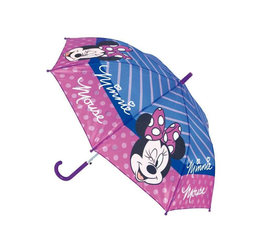 Umbrela automata copii Minnie Mouse bleu - Nitzi.ro